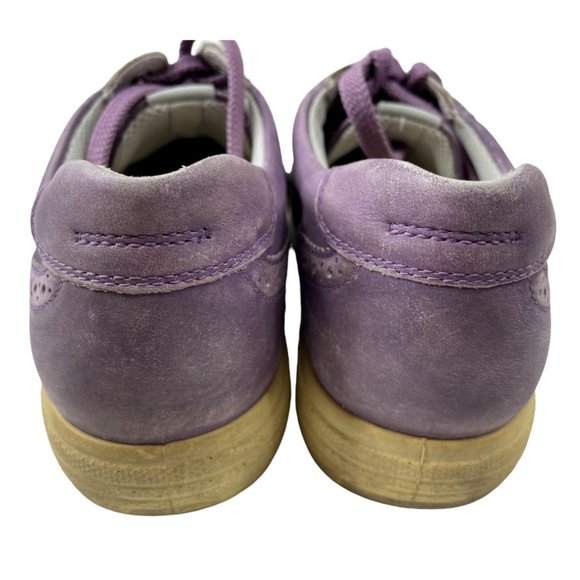 ECCO Women’s Hybrid II Purple Leather Spikeless Golf Shoes Size EU 37/US 6.5-7 - Picture 5 of 8